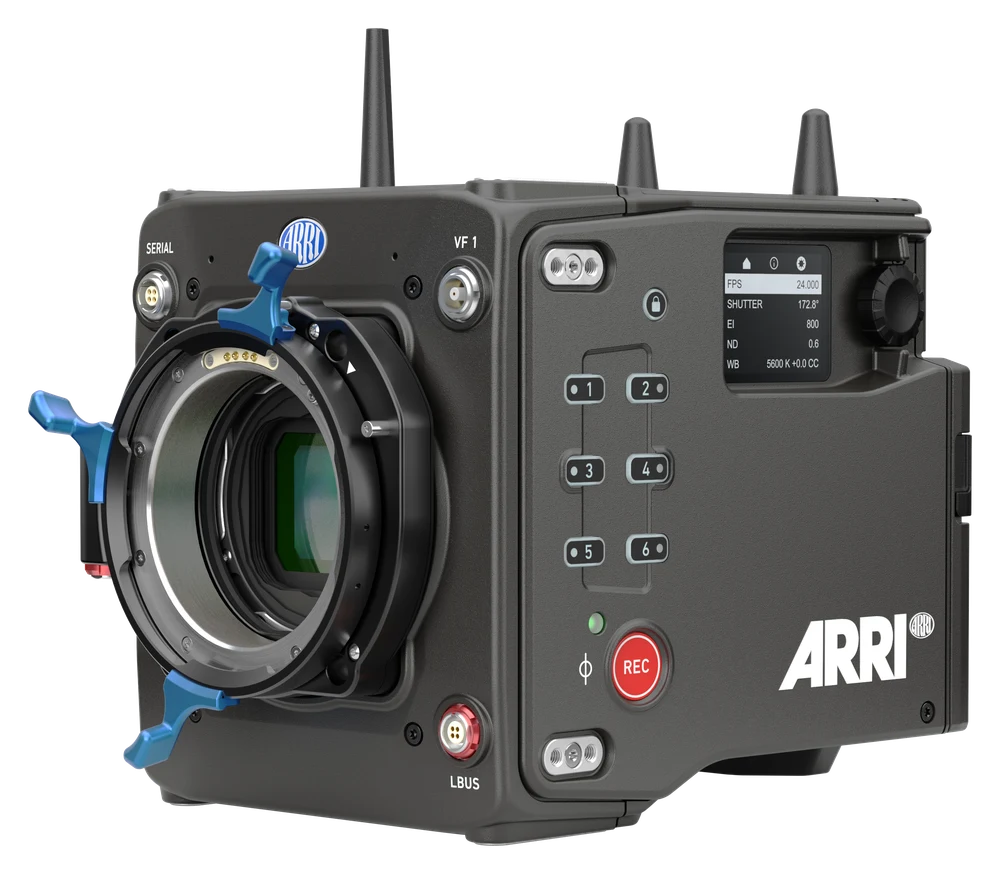 ARRI Alexa 35: 4.6K SUPER 35 · ARRI LOOK · 17 STOPS