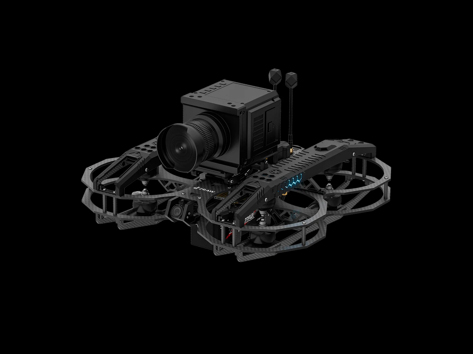 Protected FPV: Close proximity. Safe near people.