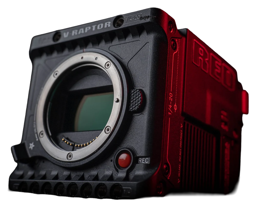 RED V-Raptor: 8K VISTAVISION · 120 FPS · 17 STOPS